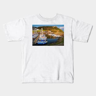 Axmouth Harbour & Haven Cliff Kids T-Shirt